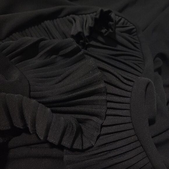 DKNY Pleated Bottom Straight Pencil Skirt Size M - Picture 7 of 11